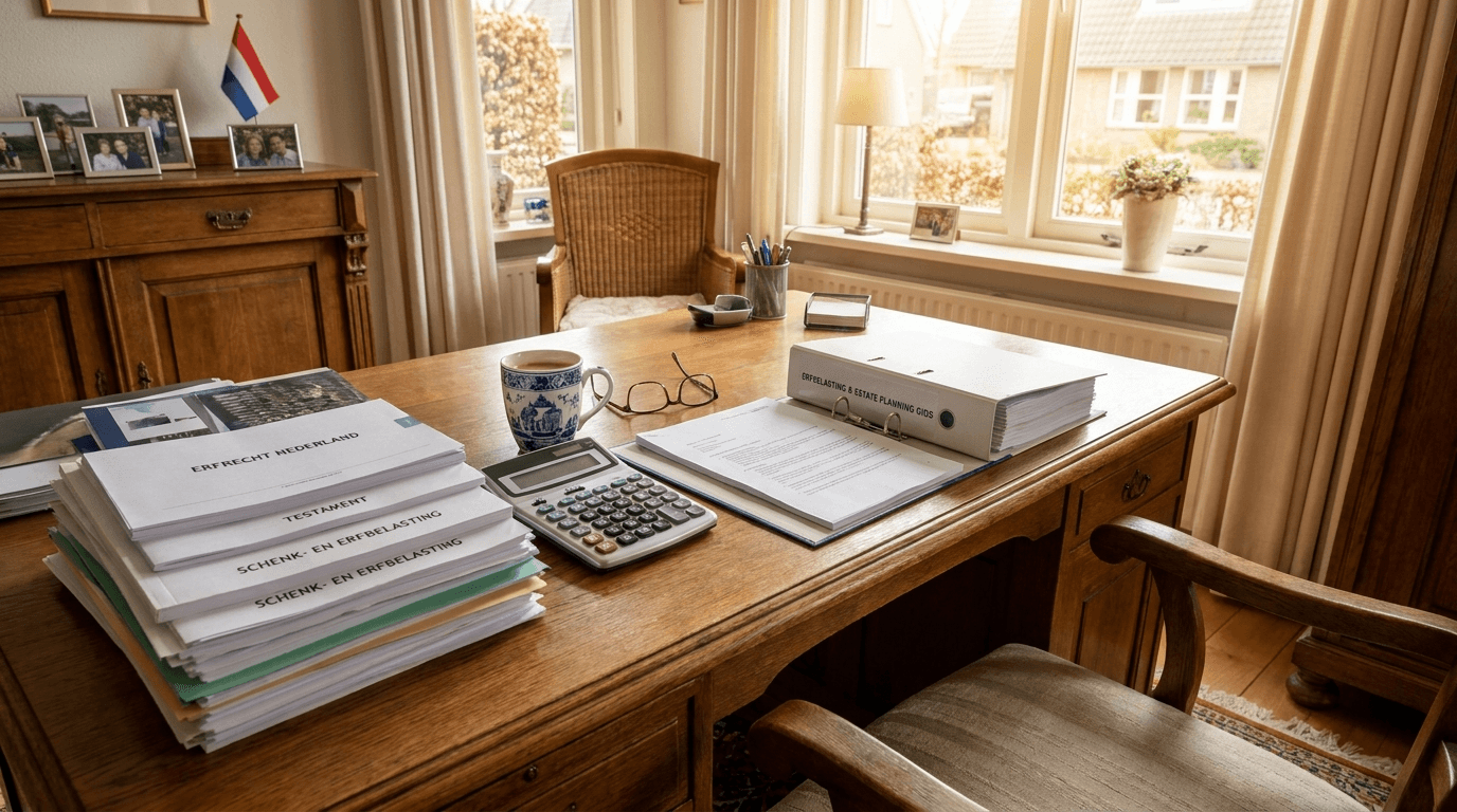 Documenten en calculator voor erfbelasting berekening