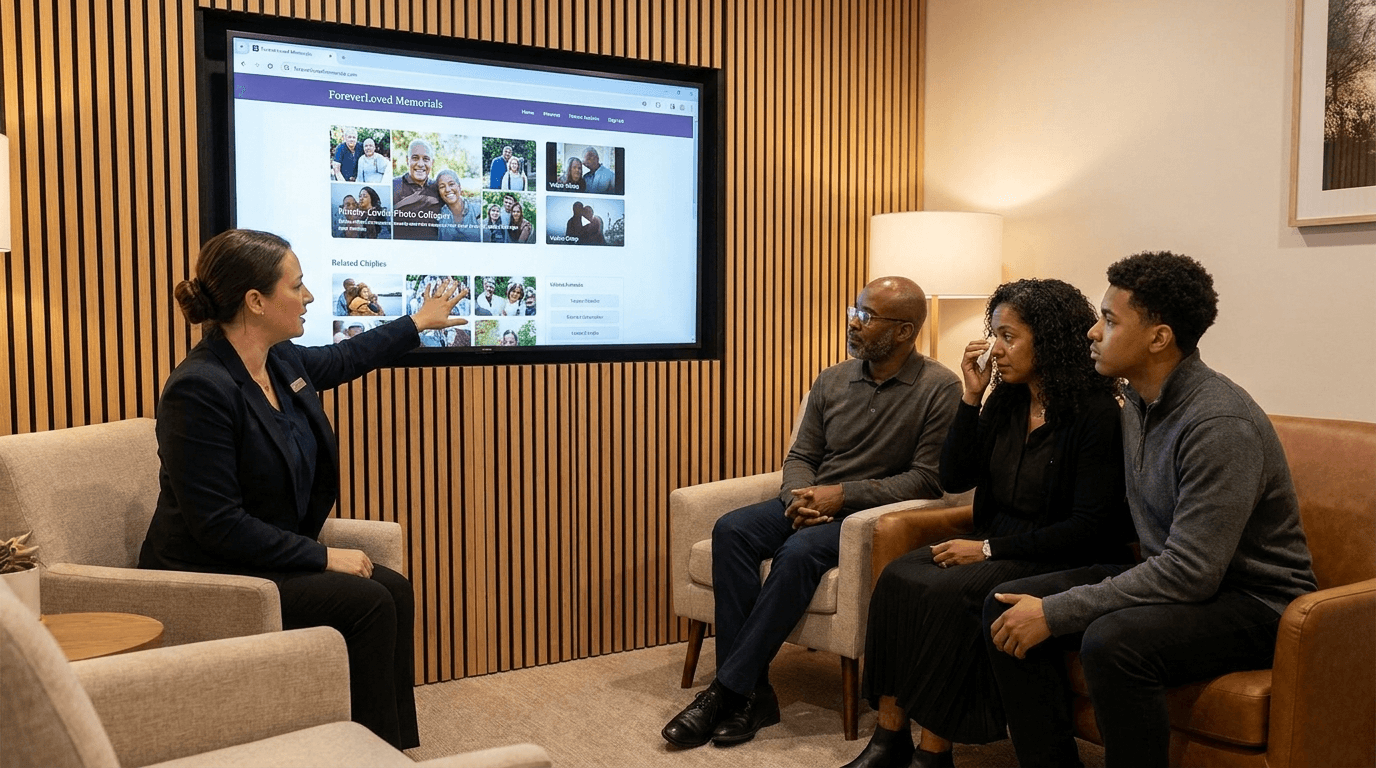 Uitvaartondernemer presenteert digitaal platform aan nabestaanden